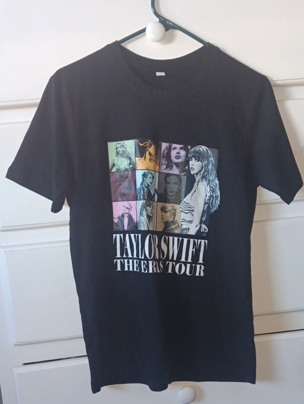 Taylor Swift Black 'The Eras Tour' Graphic T‑Shirt